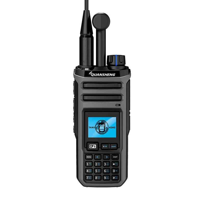 Quansheng TK-11(5) 10W VHF/UHF Dual Band Radio 999CH CTCSS/DCS IP55 2500mAh Type-C NOAA Weather Alarm CE