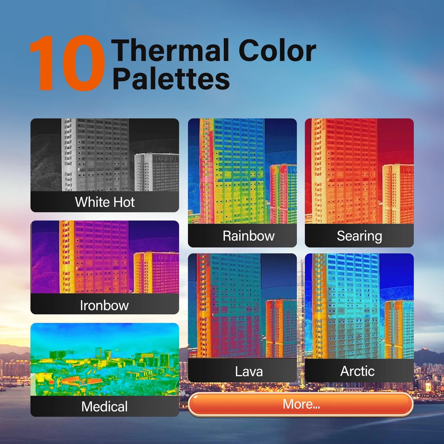 Autel Lite 640T Drone 640*512 Thermal Camera 1/2'' CMOS 48MP 16x Digital Zoom AI Target Recognition Search Aerial Photography