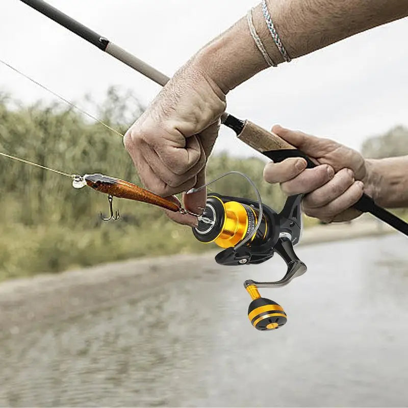 5:2:1 Speed Spinning Fishing Reel 2000-7000 Series Sea Rod Fishing Reel Lightweight Saltwater Sea Pole Wheel Fishing Supplies